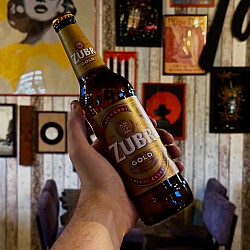 ZUBR Gold beer 